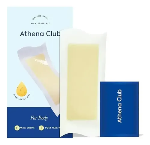 Kit De Tiras De Cera Para Cuerpo Athena Club