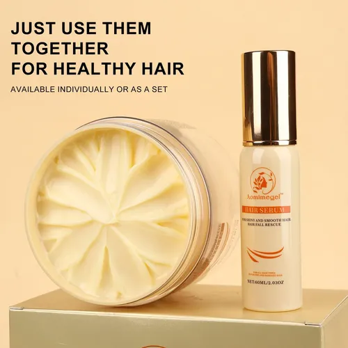..aomimegel Hair Mask Argan Oil Set Deep Repair Conditioning