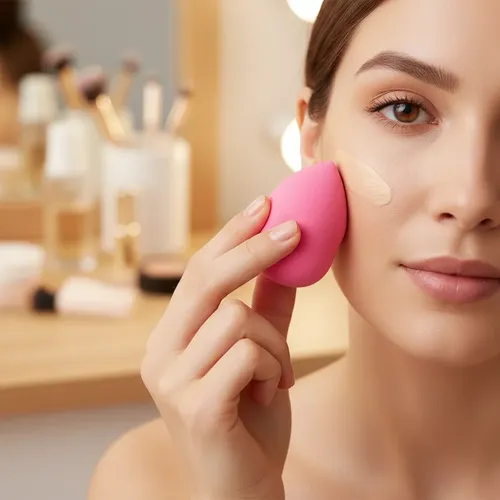 Set De Esponjas Aplicadores De Maquillaje