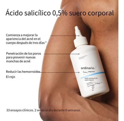 The Ordinary Salicylic Acid 0.5% Body Serum 240ml