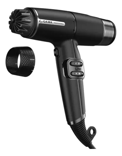 Secador Gama Iq Lite Max Negro 1600w