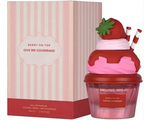 Perfume Árabe Femenino Berry On Top 75ml Genérico Edp