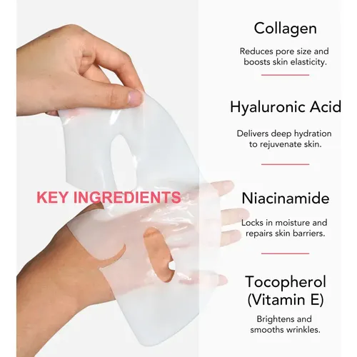 ! 2x Mascarilla Hidratante De Colágeno, Hidratante Y /