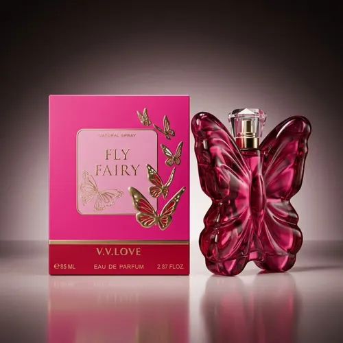 Perfume Mujer 85ml Floral Frutal Dulce Fly Fairy Mariposa