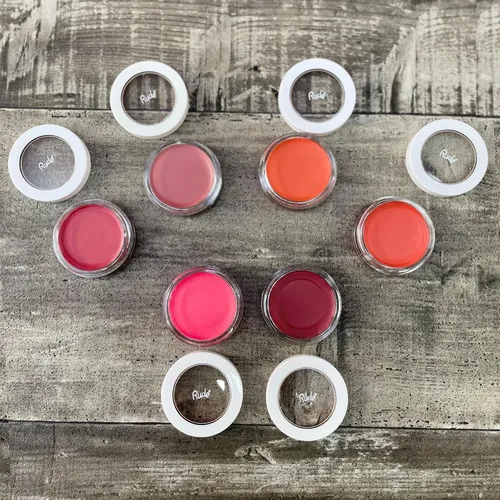 Rubor En Crema Rude Cosmetics Cream Puff Tono Red Velvet Vegano