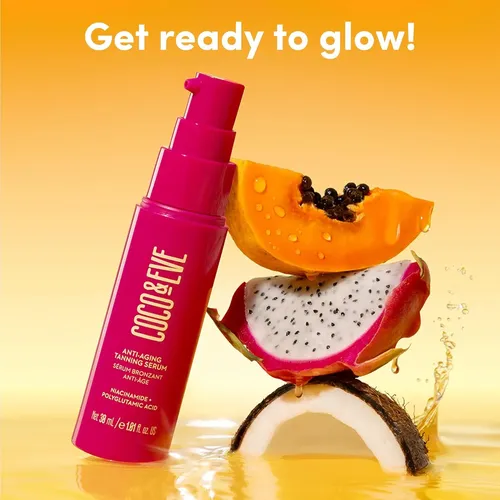 Coco & Eve Serum Bronceador Antiedad – Bronceador Facial Con