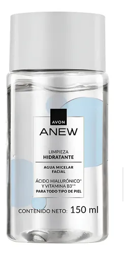 Avon Anew Agua Micelar Facial De Limpieza Hidratante 150ml