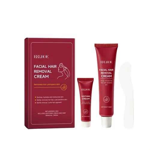 Set De Crema Depilatoria Facial Eelhoe, Facial De Limpieza S