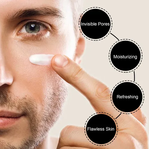 Crema Bb Eelhoe Para Hombre: Sin Aceite, Difumina Los Poros