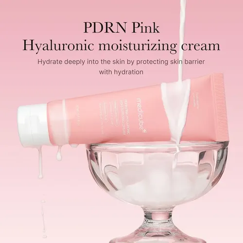 Medicube Salmon Dna Pdrn Crema Hidratante Hialurónica Rosa Día/noche Todo Tipo De Piel
