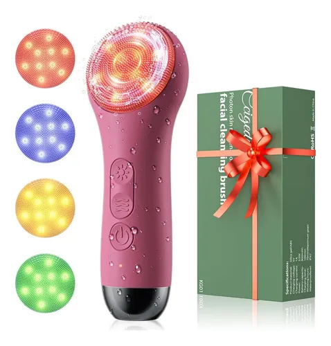 Cepillo Facial Eléctrico De Silicona Ccigedy Berry