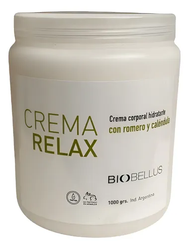 Crema Masajes Musculares Relax Biobellus 1kg