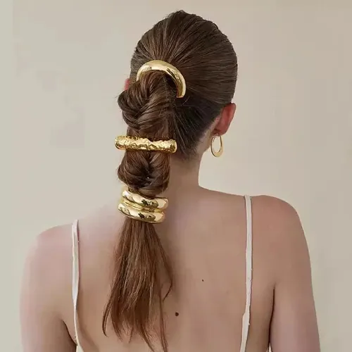 Adorno Para El Cabello. 6 Cintas Elásticas Para El Pelo Con