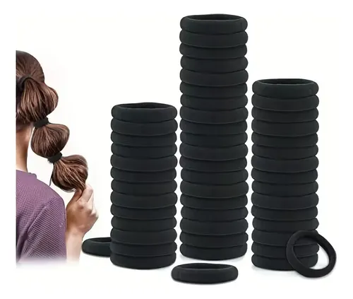 Gomitas Elásticas Para Cabello Sin Metal X50