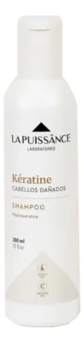 Shampoo Y Enjuague Keratina + Protector Térmico La Puissance