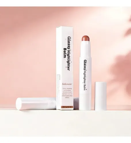 Highlighter En Barra: Brillo Glassy Duradero Y No Pegajoso