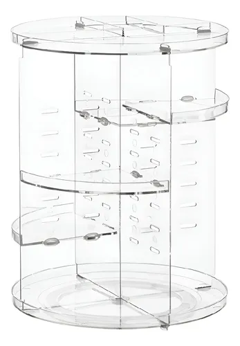 Organizador Para Maquillaje Acrílico Makeup Cosméticos Transparente