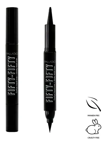 Delineador Palladio Fibra Negro Mate 3.039g