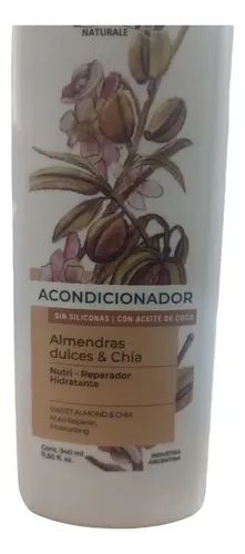 Shampoo Y Acondicionador Sin Sulfatos Almendras Frenzzi