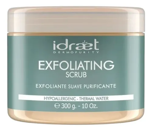 Exfoliante Facial Corporal Gel Suave Idraet Limpieza 300 Gr