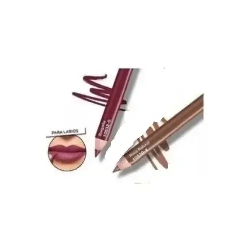 Delineador Labios Borgoña Rosa Natural Avon C. Trend Setx2