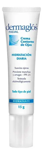 Crema Dermaglós Facial Contorno De Ojos De 15ml/15g