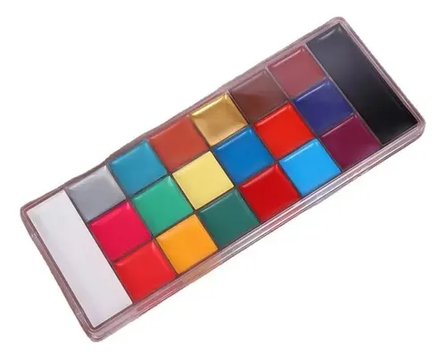 Calidad Superior Kit Maquillaje Facial Y Corporal 20 Colores