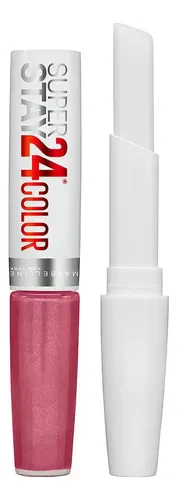 Labial Liquido Maybelline Superstay 24hs 2.3 Ml Acabado Satinado Color Perpetual plum
