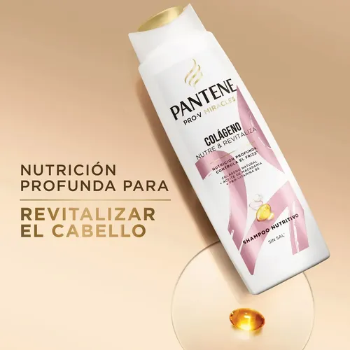 Shampoo Pantene Pro-V Miracles Colágeno Nutre & Revitaliza Nutritivo 300 ml