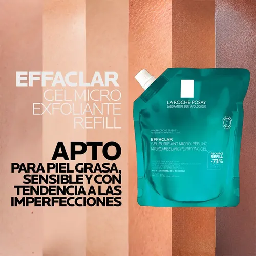 Effaclar Gel Microexfoliante Refill 400 Ml