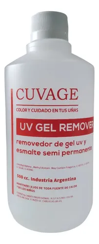 Cuvage Removedor Uv Gel 500 Cc