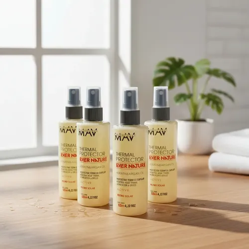 Protector Termico Argan Y Keratina Hidratación Brillo 125ml
