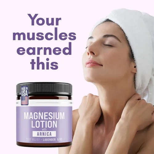 Crema Nocturna De Magnesio Para Músculos Y Articulaciones