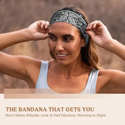 6 Diademas Deportivas Mujer Yoga Elasticas Suaves /.a