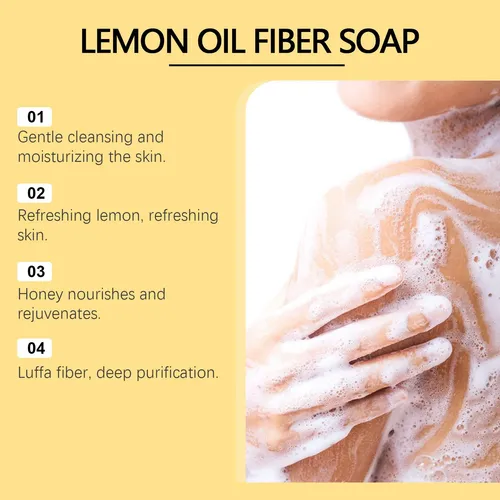 Jabón Limpiador De Miel, Exfoliante, Elimina La Suciedad Y R