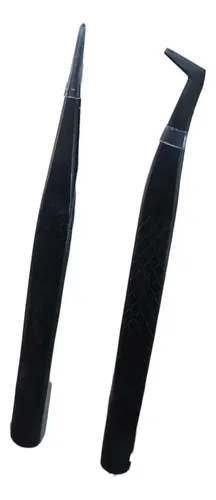 Pestañas Para Práctica + 2 Pinzas – Extensión Pelo Por Pelo Color Pestaña +2 Pinzas
