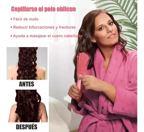 Kit 11 Peines Masaje Para Cabello Rizado Natural