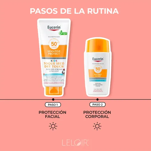 Eucerin Combo Proteción Solar Completa Facial + Niños
