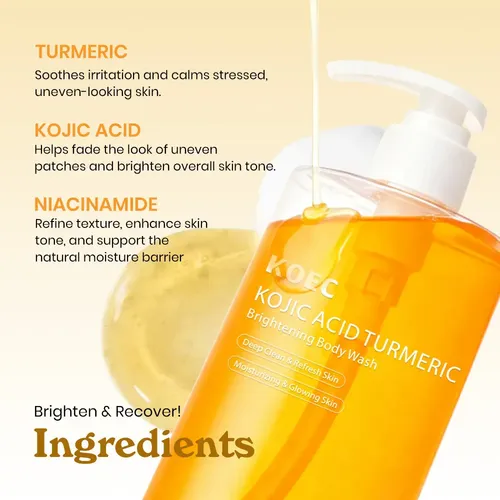Curcuma Ácido Kójico Exfoliante Corporal Spray 300 G Ácido K