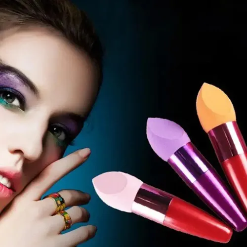 Esponja Batidora De Belleza Y # P~ Para Base Y Maquillaje