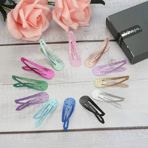 Minihope Snap Pinzas Para El Pelo Para Las Mujeres.snap Clip