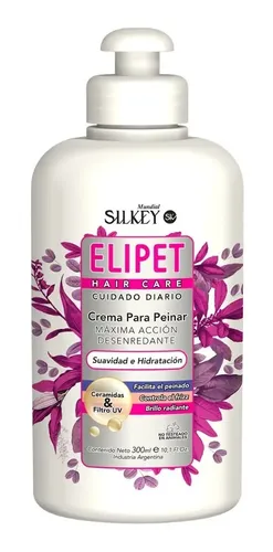 Crema Para Peinar Silkey Elipet Hair Care 300 Ml X 3 Uni