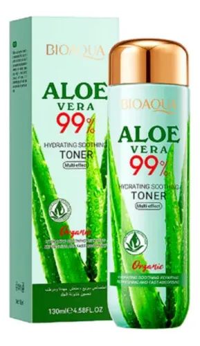 Tónico Facial Bioaqua Aloe Vera 99% Hidratante 130ml