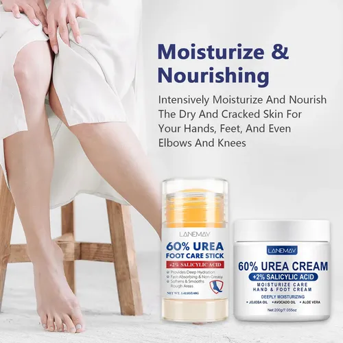 Kit 2 Productos Piel Extra Seca – Crema + Barra Urea 60%.