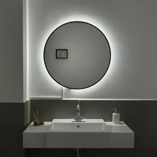 Espejo Redondo 50 Cm Con Luz Led