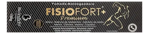 Pomada Masajeadora Fisiofort Premium Bio Instinto 150g Alivio Muscular