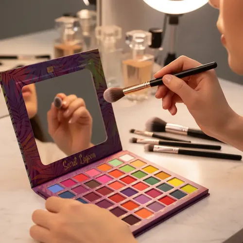 Set Maletin De Maquillaje Paleta Ideal Regalo Reyes