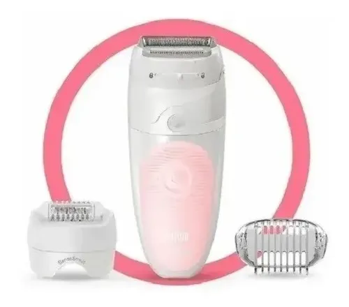Braun Silk-épil 5-620 Wet & Dry Depiladora Cabezal Rasurado Color Blanco