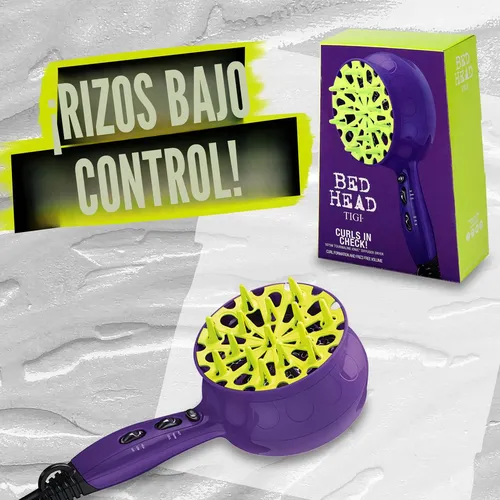 Secador De Pelo Bed Head Curlipops 1875 W Con Difusor