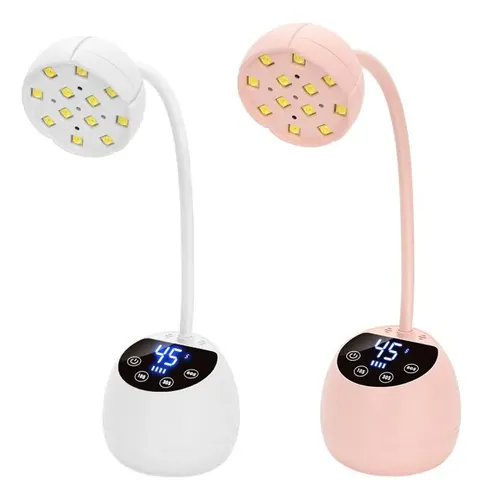 Cabina Lampara Inalambrica Flor, Tactil Uv Led 36 W Soft Gel